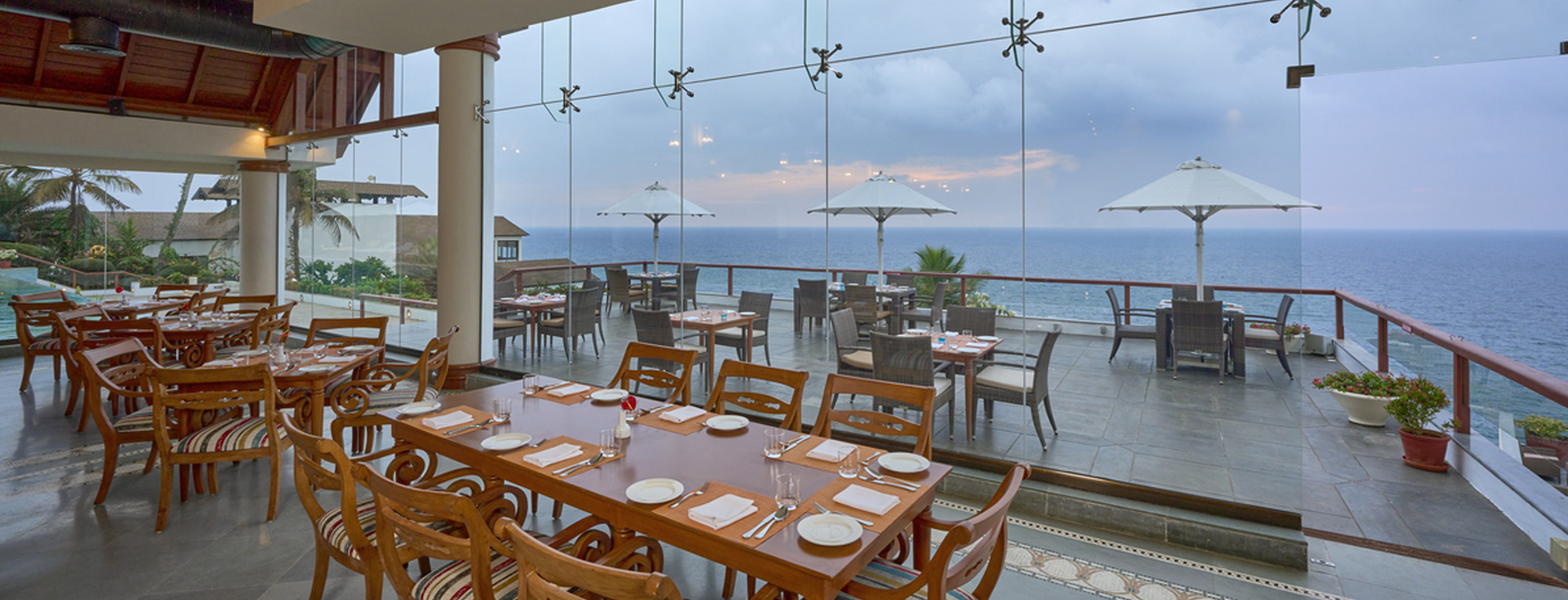Brunch at The Leela Kovalam, A Raviz Hotel 