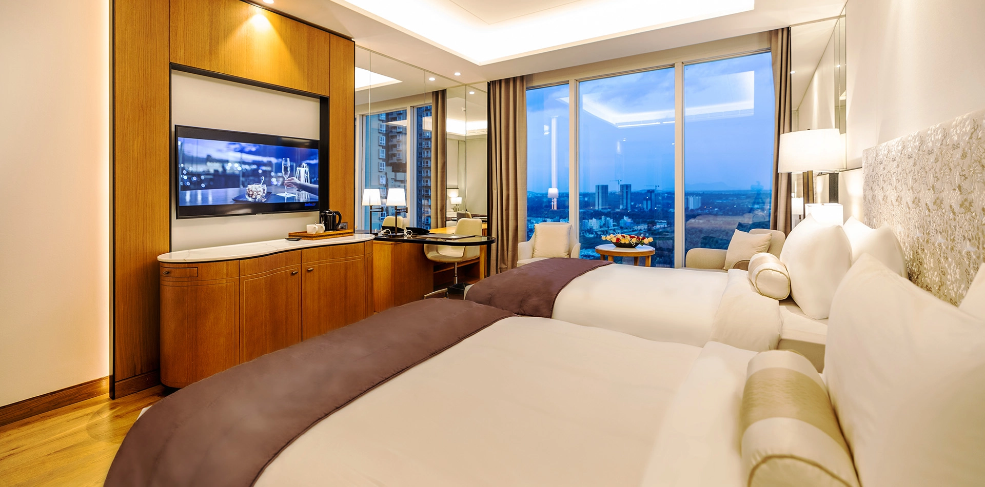 Premier Room at The Leela Bhartiya City Bengaluru