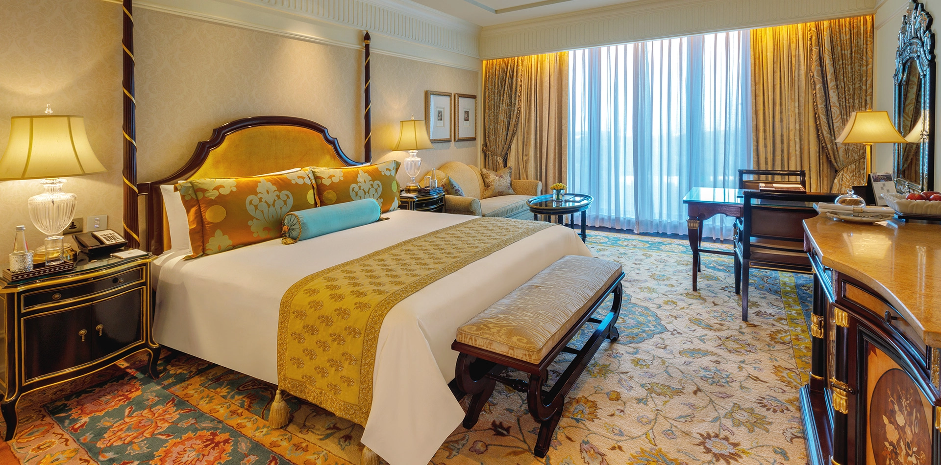 Royal Premiere Room at The Leela Palace New Delhi