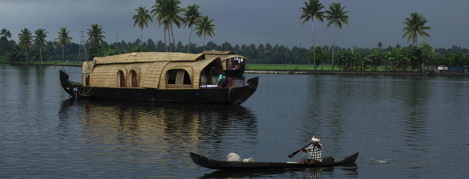 The Kerala backwaters